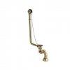 Vicario przelew wannowy retro  z syfonem bronzo 1200L/BR